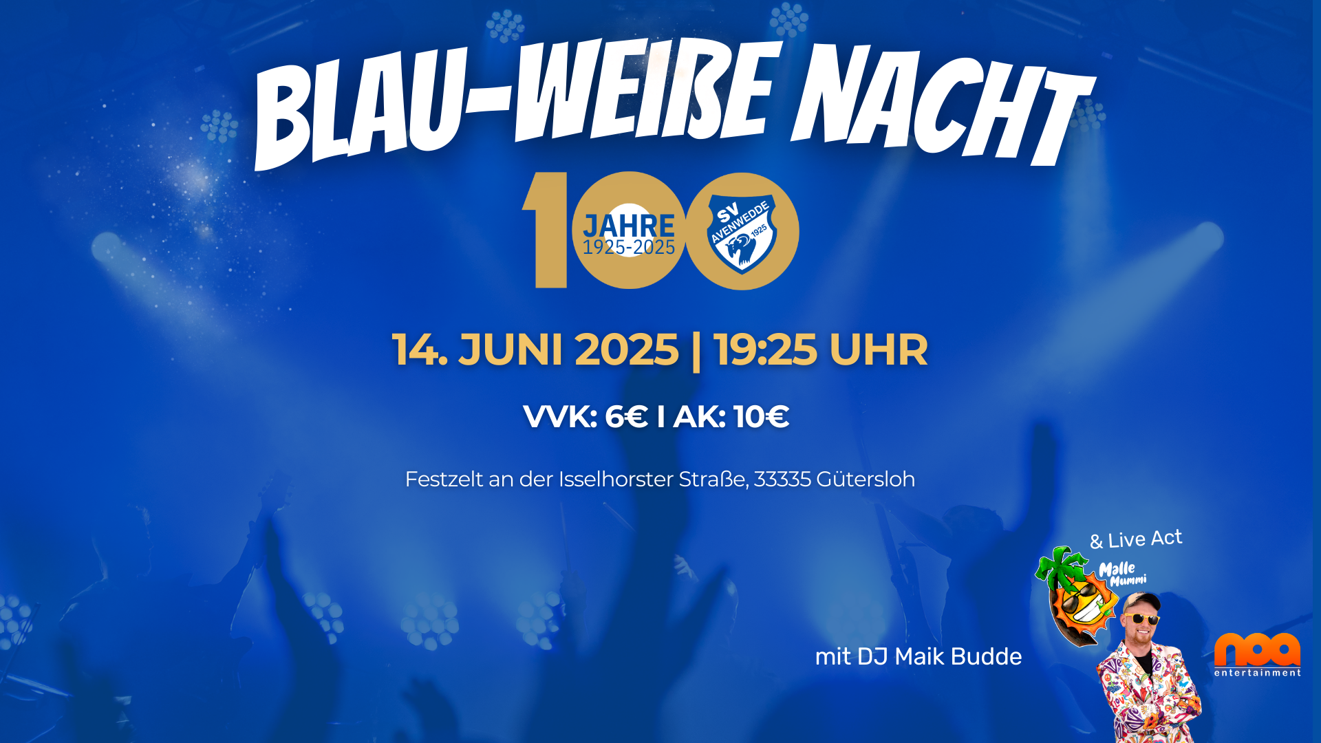 Du betrachtest gerade Blau-Weiße Nacht am 14.06.2025 – Tickets jetzt erhältlich